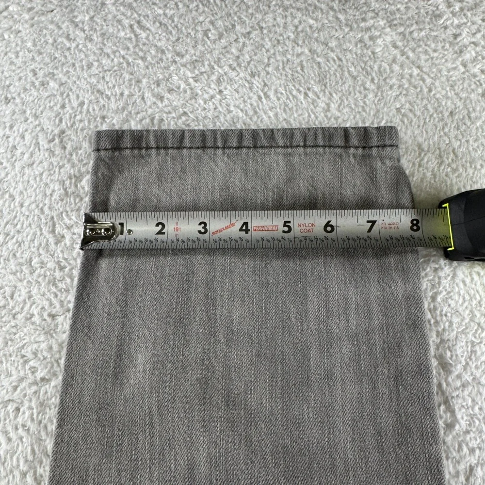 Y2K Levi 514 Slim Straight Light Gray Grey Stone Wash 29x30 Denim Jeans Pants